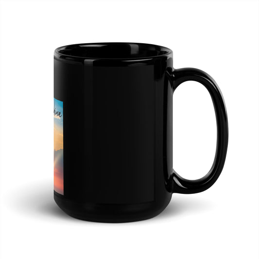 Black Glossy Mug