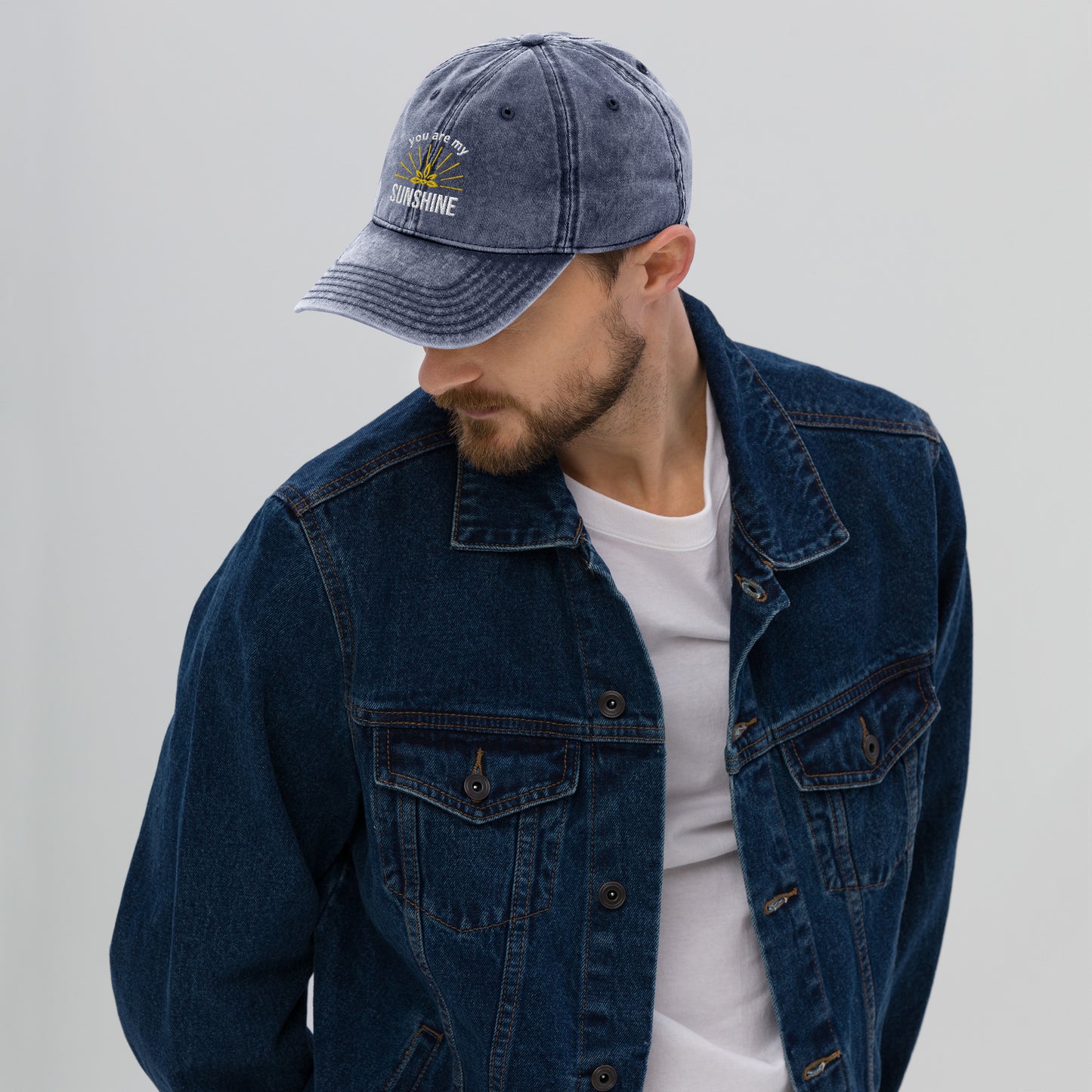 sunshinemedia//Vintage Cotton Twill Cap